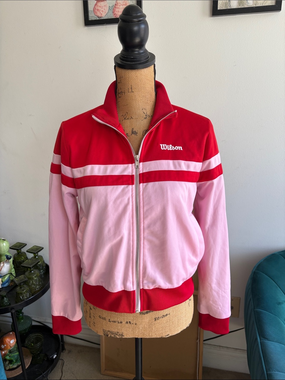 Pink WILSON Track Jacket